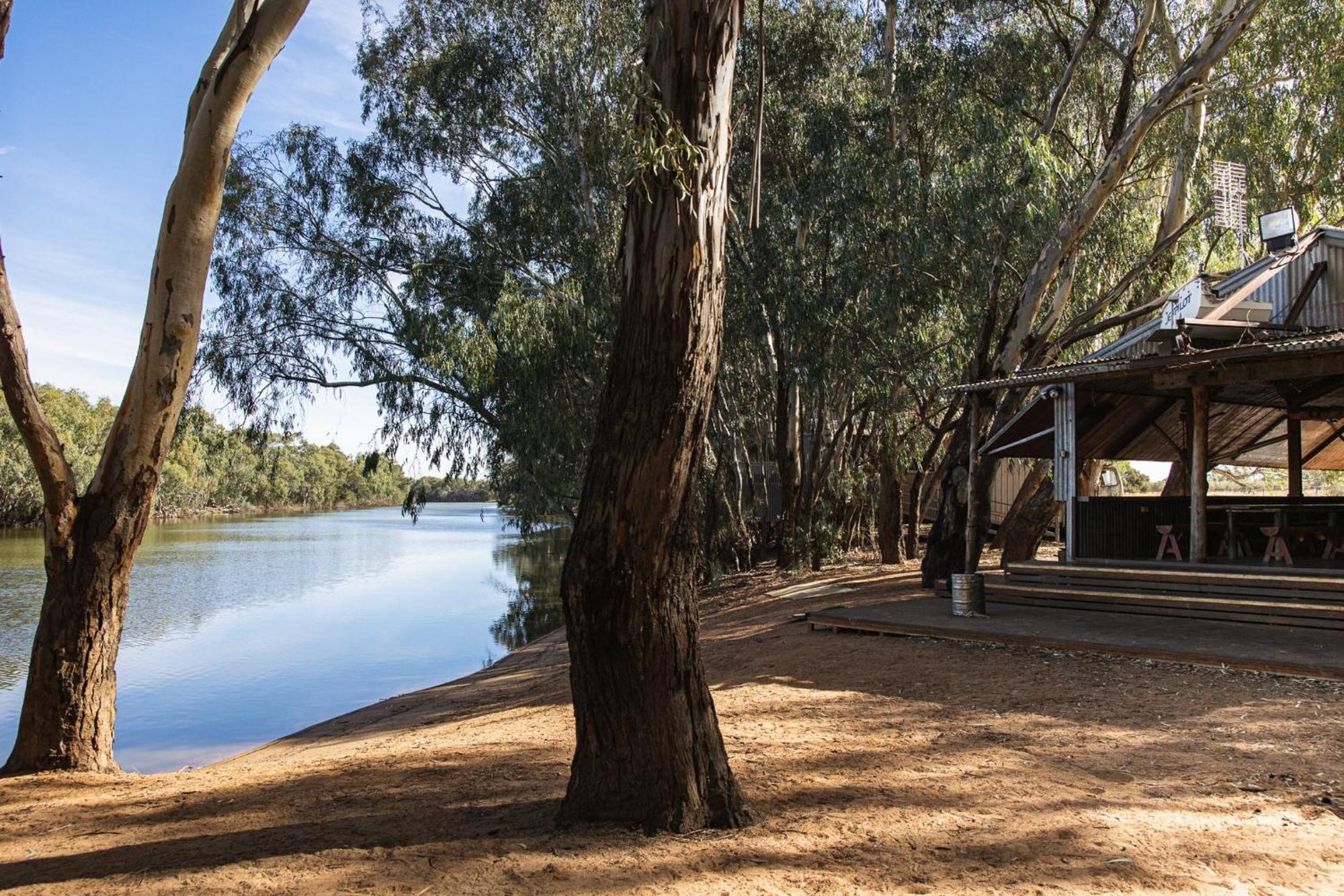 Nyngan Riverside Tourist Park Hotel Bagian luar foto